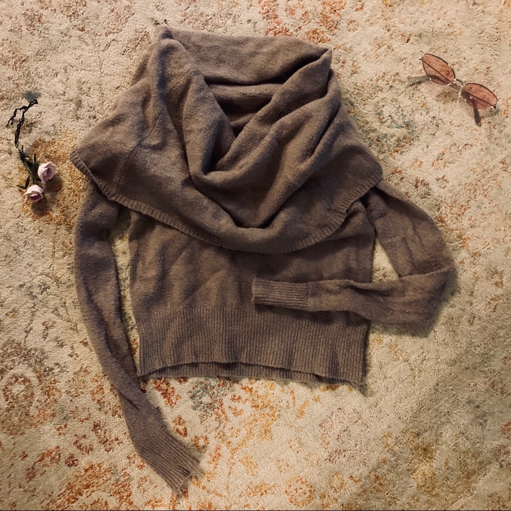 BCBGMAXAZARIA Off-Shoulder Sweater